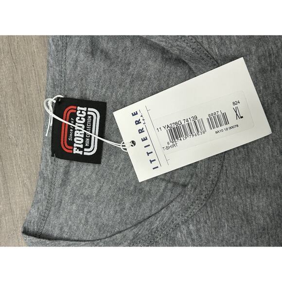 NWT FIORUCCI Classic Angels Gray Long Sleeve T-Shirt Tee Cherub Size XL - Picture 7 of 9